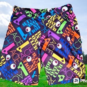 LoudMouth Size 34 Golf Shorts